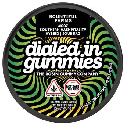 southern hashpitality gummy tin