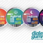 dialed in gummies tins